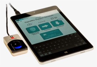 Tablet And Fingerprint Scanner Package - Tablet Computer