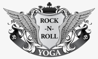 Logo Design By Jenny28 For Rock N Roll Yoga - Rock And Roll Emblem