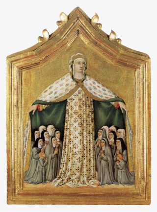 Protection Under The Mantle Of The Blessed Virgin - Piero Della Francesca Madonna Della Misericordia