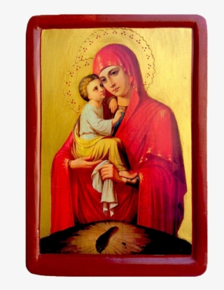 Icon Virgin Mary "pochaevska" - Virgin And Child Painting Christian Art