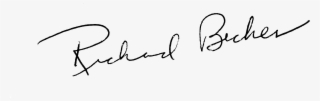 Rbecker Signature Nobg - Calligraphy