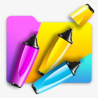 foldermarker 4 - writing folder icon mac
