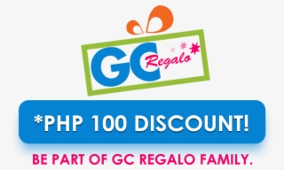 Get Gc Regalo 100 Php Discount When You Subscribe To - Graphic Design