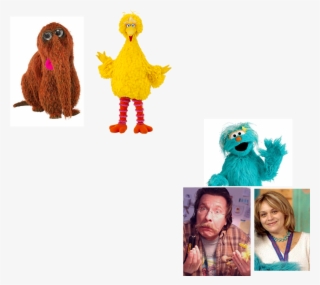 Muppet Wiki Scenes Sesame Street - Big Bird Cookie Monster And Elmo Png