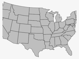 Map Of The Usa Clipart Grey - Colorado Electoral Votes