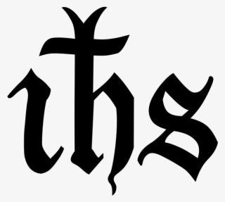Ihs Monogram Jesus Medievalesque - Ihs Christian Symbol