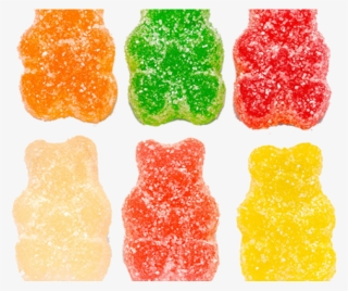 Gummy Bear Clipart Orange - Sour Gummy Bears