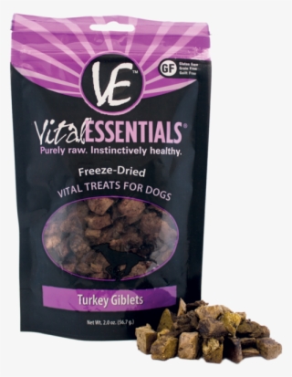 Vital Essentials Freeze Dried Turkey Giblets Vital - Vital Essentials Freeze Dried Minnows