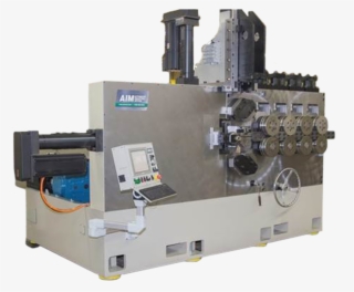 Aim 4000 Cnc Spring Coiler, Automated Industrial Motion, - Lathe