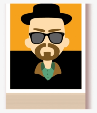 Walter White Clipart Svg - Poster