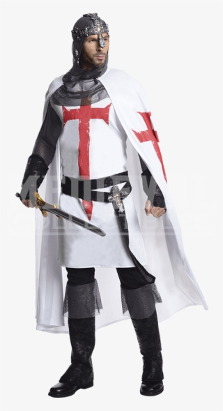 Mens White Knight Costume From Medieval Collectibles - Knight Costume
