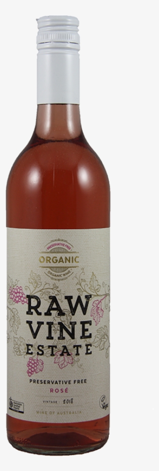 Raw Vine Estate Preservative Free 2018 Rosé - Glass Bottle