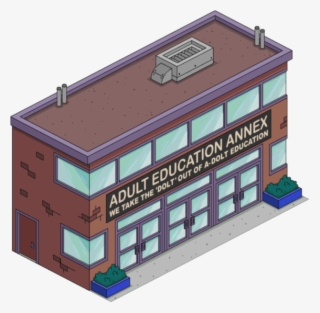 Adult Education Annex Tapped Out - Adult Education Center Simpsons