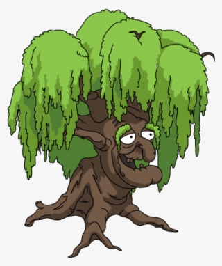 Old Willow Tree - Willow Tree Cartoon