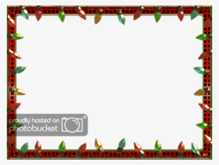 640 X 484 4 - Transparent Christmas Lights Frame