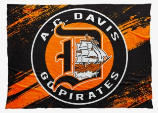 Davis Pirates High School Blanket