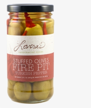 Fire In The Pit Stuffed Olives - Achaar