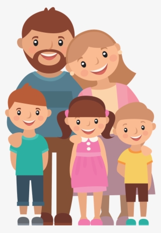 Clipart Family Of Five