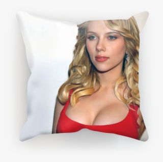 Scarlett Johansson ﻿sublimation Cushion Cover - World Most Beautiful Womens