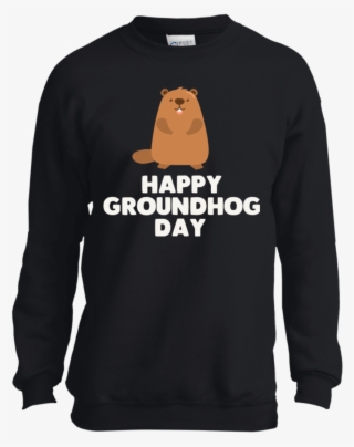 Awesome And Funny Happy Groundhog Day Youth Teeever - Sweatshirt