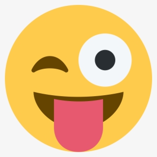 Crazy Face - Emoji Sacando La Lengua