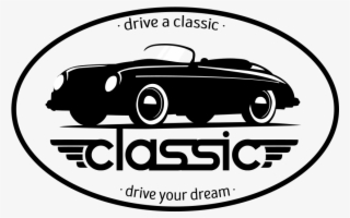 Drive A Classic Car Inspiration - Classic Car Logo Design