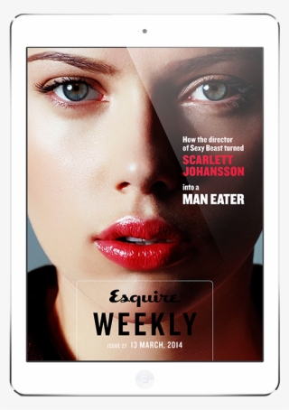 Ew27 Cover Scarlett Johansson No Shadow - Esquire Network