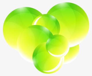 Green Sparkle Background - Circle