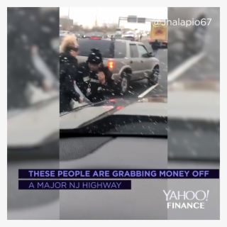 Chaos Ensued After A Brinks Truck Spilled Cash On A - Yahoo!