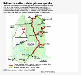 Twin Rivers' Rail Line Use In Question Despite New - Address For Abandoned Trains Northern Maine