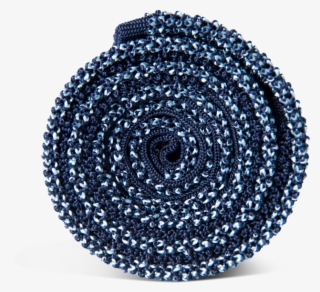 Silk Knitted Tie - Circle