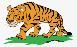 Tiiger Clipart Tiger Head - Cartoon Tiger Drawing