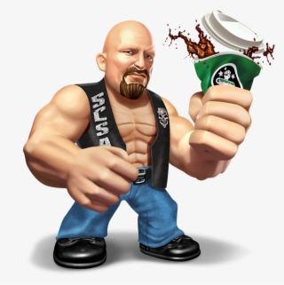 Wwe - Stone Cold - Cartoon