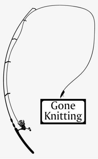 Gone-knitting - Line Art