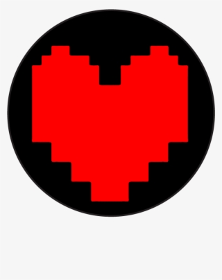 Pixel Heart - Blue Undertale Heart