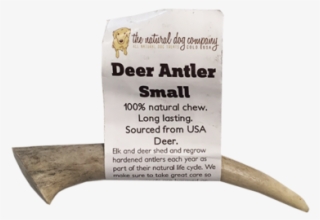 Tomlinson's Feed Deer Antler, Small - Label