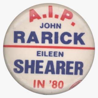 John Rarick Presidential Campaign, 1980 Button 1 - Circle