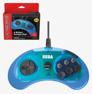 Sega Genesis 6-button Arcade Pad - Sega Genesis