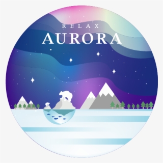 Aurora Bear Cutedesign Cuteicon Cute Bear Visual Design - Graphic Design