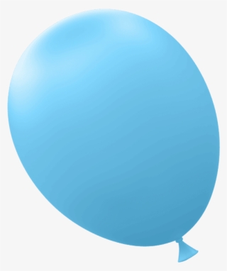 Word Party Balloon Blue 650 - Circle