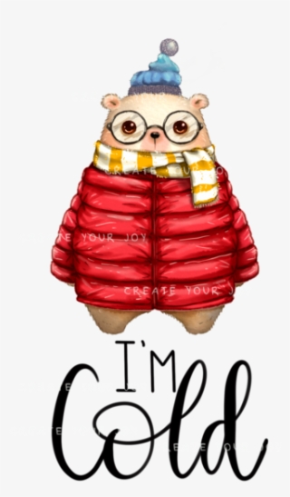 I'm Cold Cozy Animal Digital Download Png File - Owl