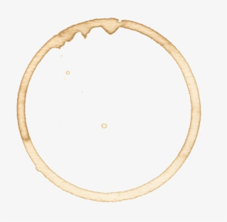 Coffee Ring Png - Coffee Stain Transparent