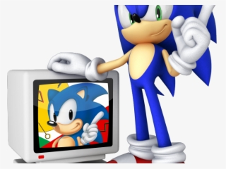 Sonic The Hedgehog Clipart Video Game Character - Sonic The Hedgehog 20th Anniversary