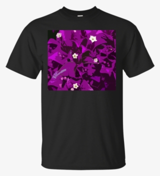 Purple Bouganvilla T Shirt & Hoodie - Donna And The Dynamos T Shirt