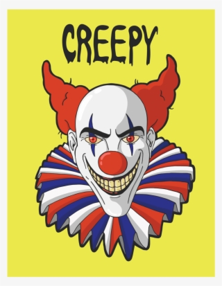 Creepy Clown Print