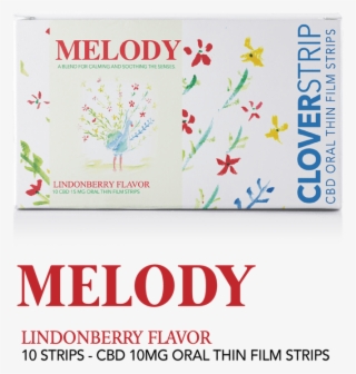 Clover Strip Melody Lingonberry - Graphic Design