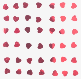Confetti Heart Red, 0,6cm