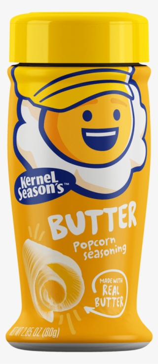 Kernel Season's Butter Popcorn Seasoning - Cartoon Transparent PNG ...