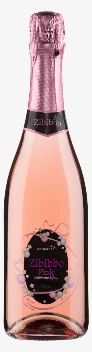 A Wonderful, Bright Pink Sparkling Rose With Lifted - Glass Bottle