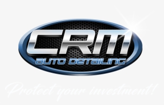 Crm Auto Detailing Logo Crm Auto Detailing Logo - Emblem